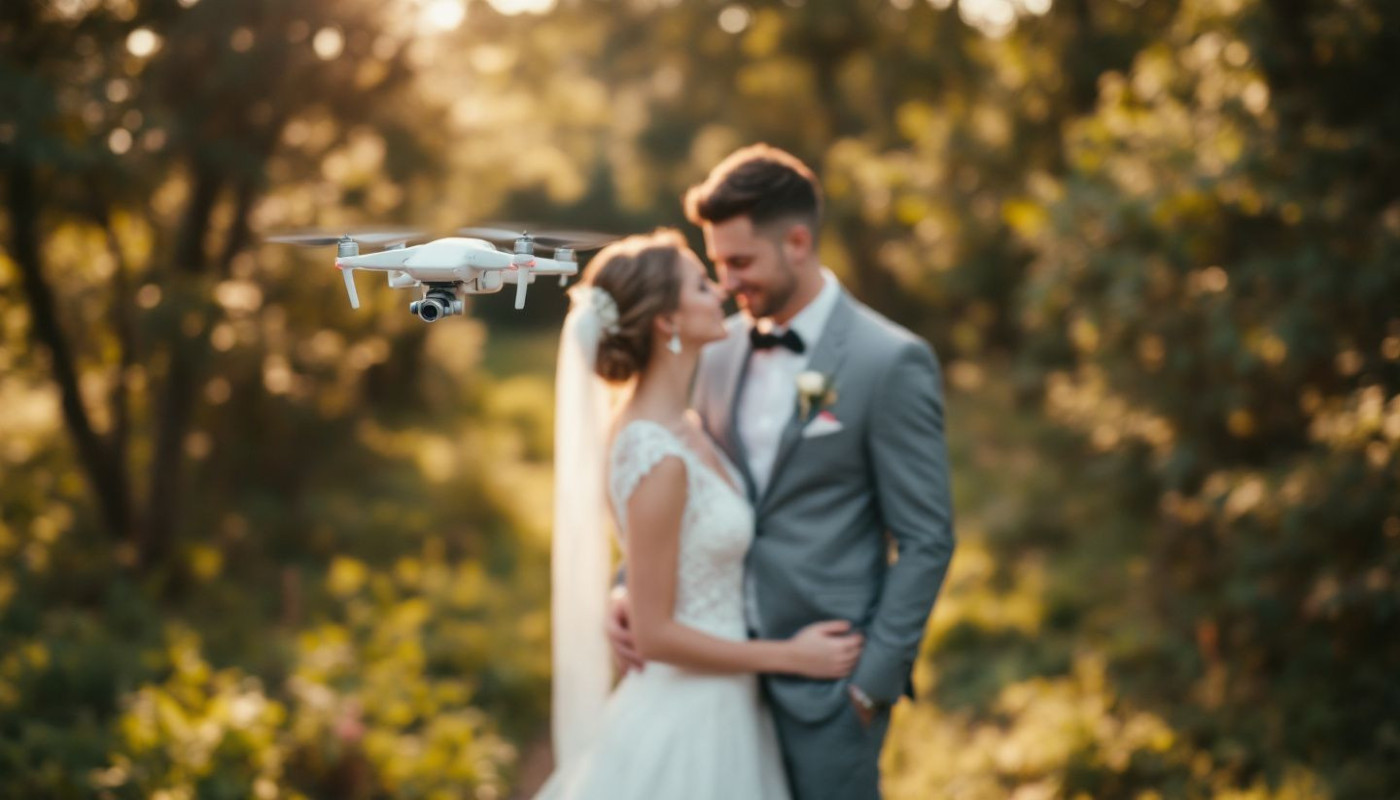 Comment personnaliser votre film de mariage avec des prises de vue par drone